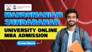 Manonmaniam Sundaranar University Online MBA Admission
