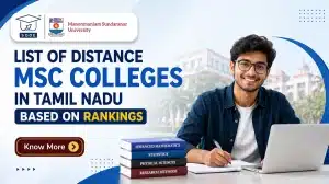Distance MSc Colleges in Tamil Nadu